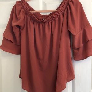Off the shoulder top!!